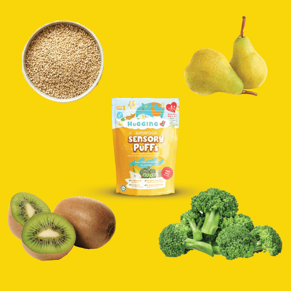 Sensory Puff (Pear+kiwi+broccoli) - Image 2